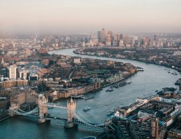 aerial photography of London skyline during daytime