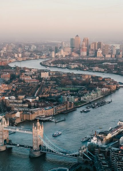 aerial photography of London skyline during daytime